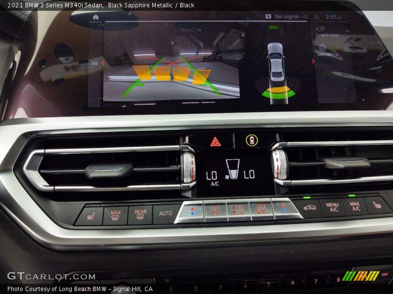 Black Sapphire Metallic / Black 2021 BMW 3 Series M340i Sedan