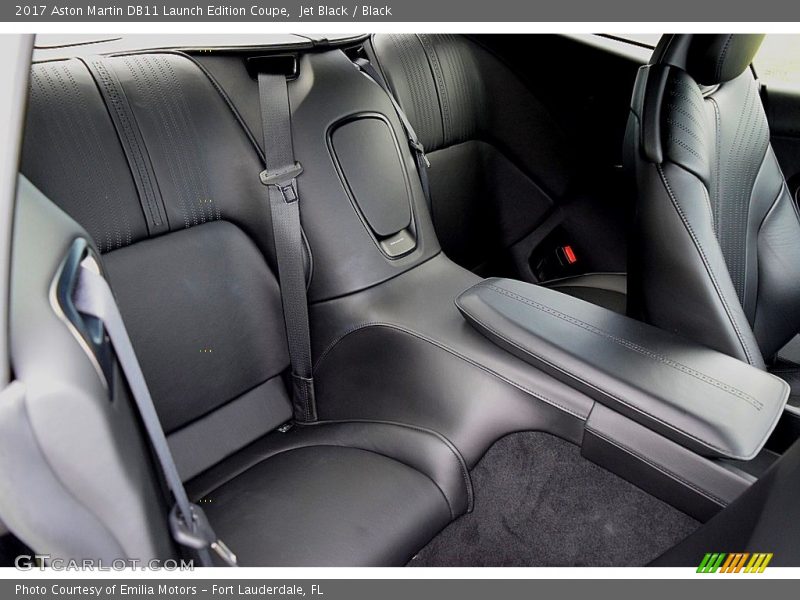 Rear Seat of 2017 DB11 Launch Edition Coupe