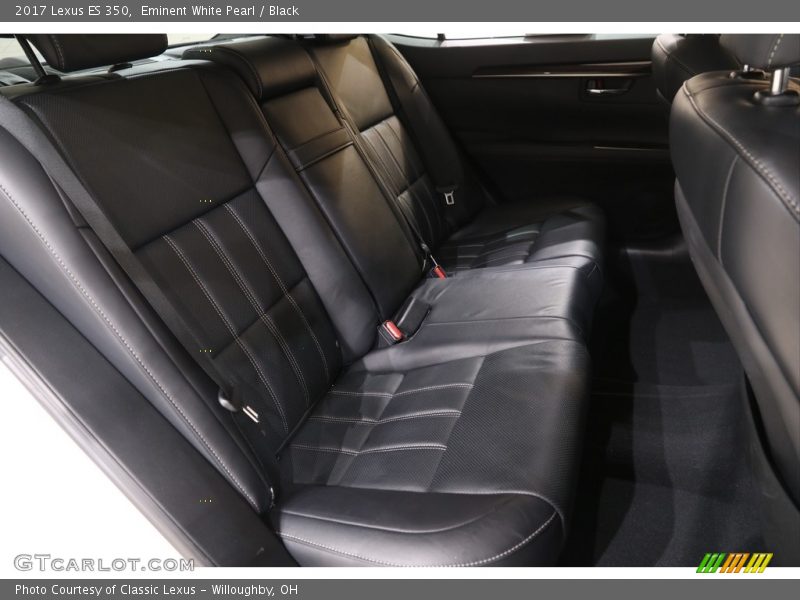 Eminent White Pearl / Black 2017 Lexus ES 350