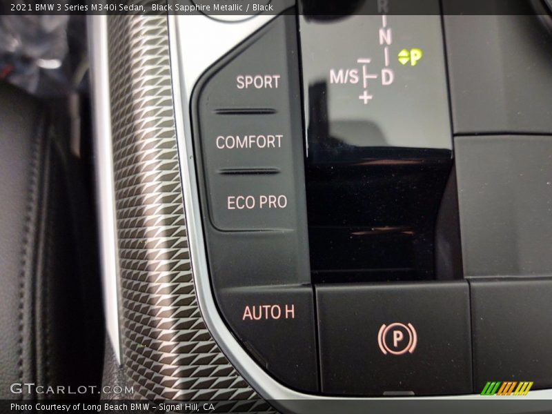 Black Sapphire Metallic / Black 2021 BMW 3 Series M340i Sedan