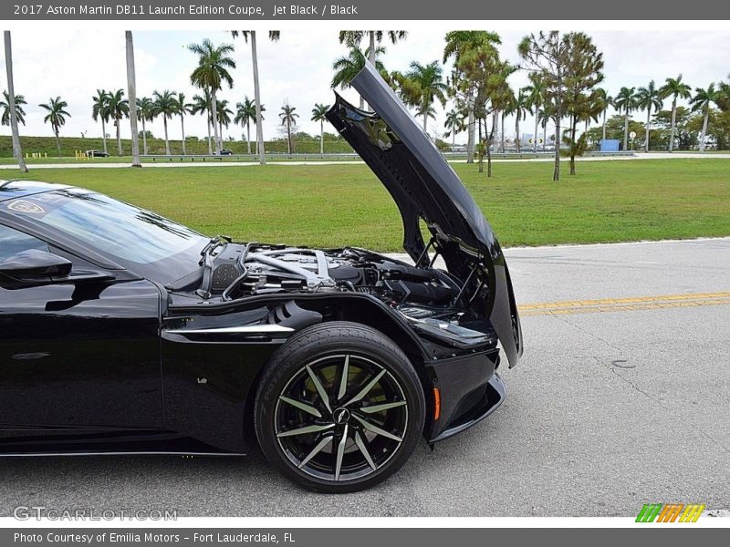Jet Black / Black 2017 Aston Martin DB11 Launch Edition Coupe
