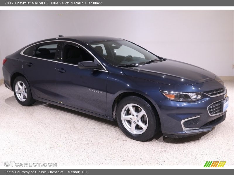 Blue Velvet Metallic / Jet Black 2017 Chevrolet Malibu LS