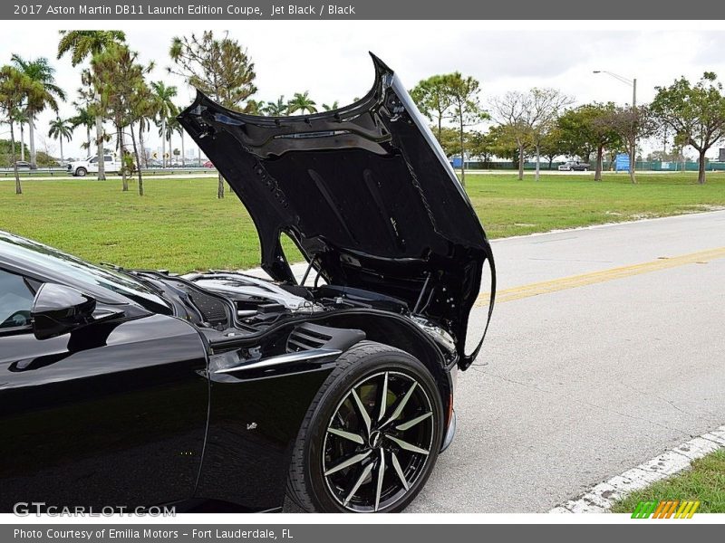 Jet Black / Black 2017 Aston Martin DB11 Launch Edition Coupe