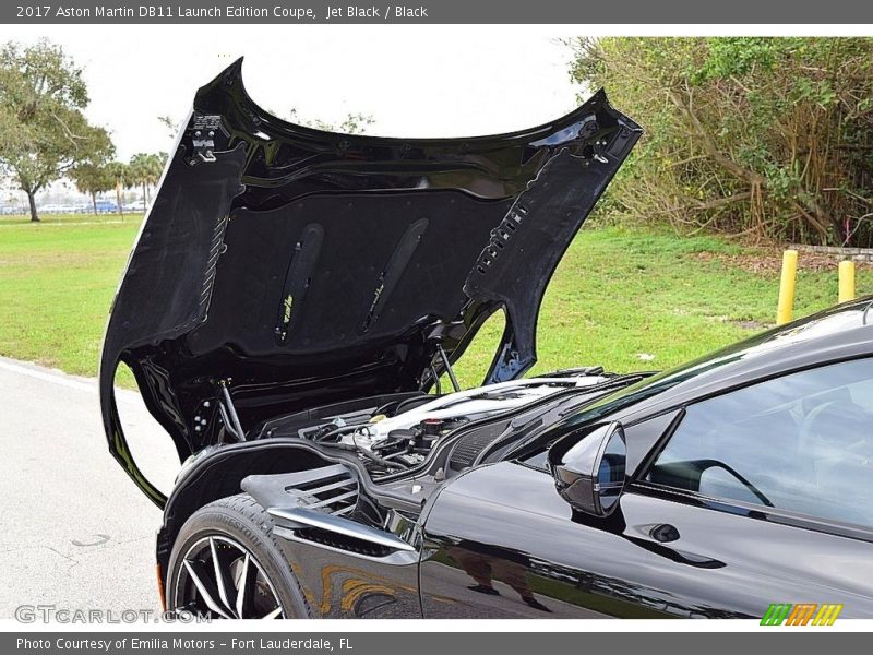 Jet Black / Black 2017 Aston Martin DB11 Launch Edition Coupe