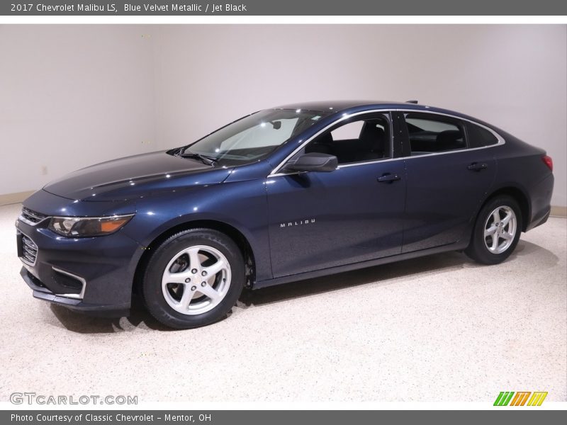 Blue Velvet Metallic / Jet Black 2017 Chevrolet Malibu LS