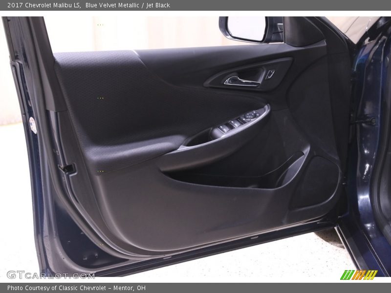 Blue Velvet Metallic / Jet Black 2017 Chevrolet Malibu LS