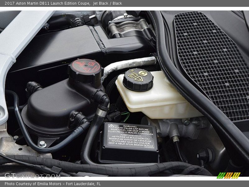 Jet Black / Black 2017 Aston Martin DB11 Launch Edition Coupe