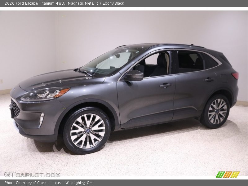 Magnetic Metallic / Ebony Black 2020 Ford Escape Titanium 4WD