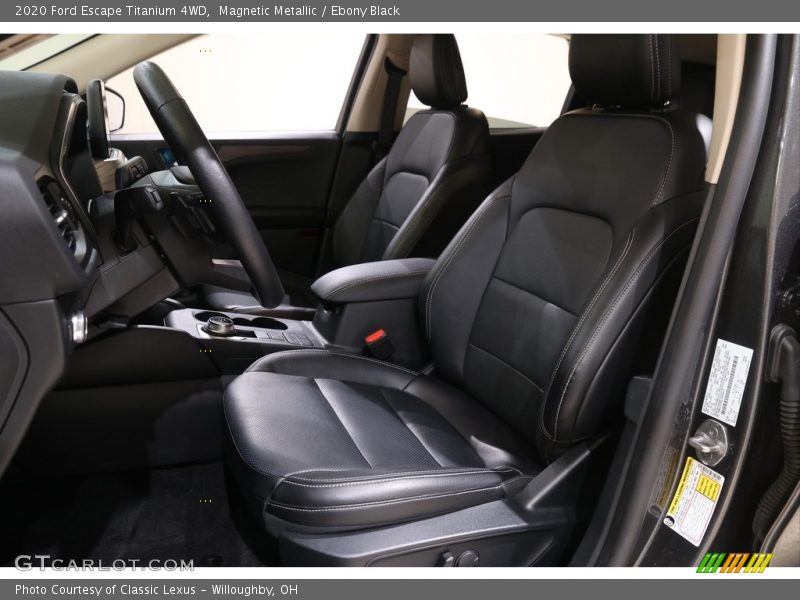 Magnetic Metallic / Ebony Black 2020 Ford Escape Titanium 4WD