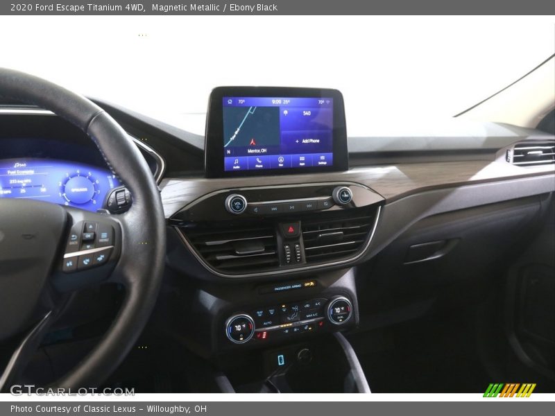 Magnetic Metallic / Ebony Black 2020 Ford Escape Titanium 4WD