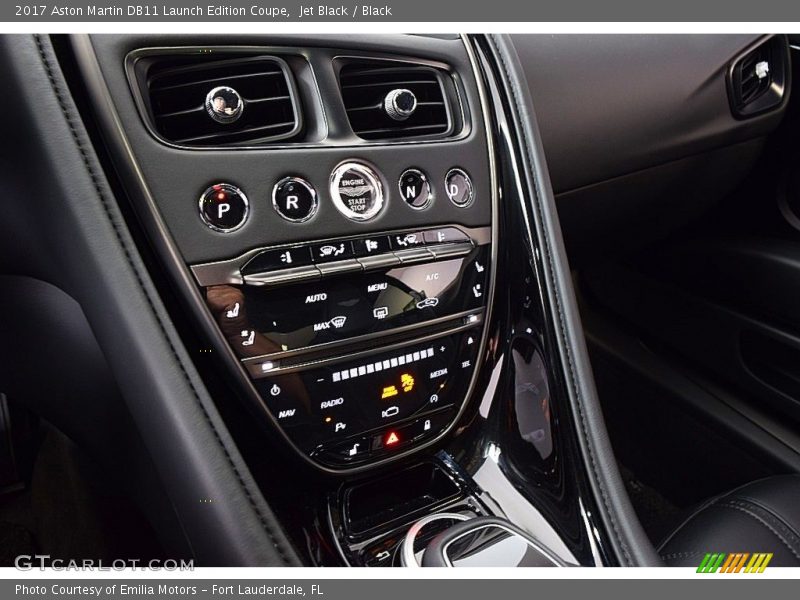 Controls of 2017 DB11 Launch Edition Coupe