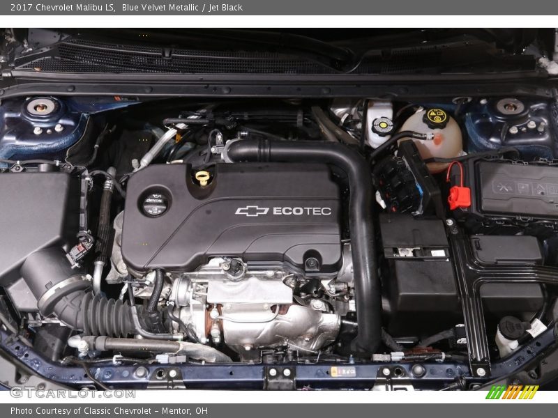 Blue Velvet Metallic / Jet Black 2017 Chevrolet Malibu LS