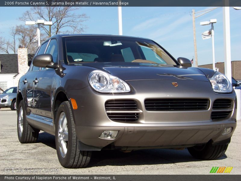 Jarama Beige Metallic / Havanna/Sand Beige 2006 Porsche Cayenne S