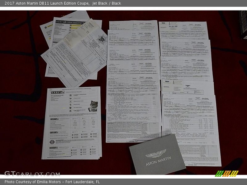 Jet Black / Black 2017 Aston Martin DB11 Launch Edition Coupe