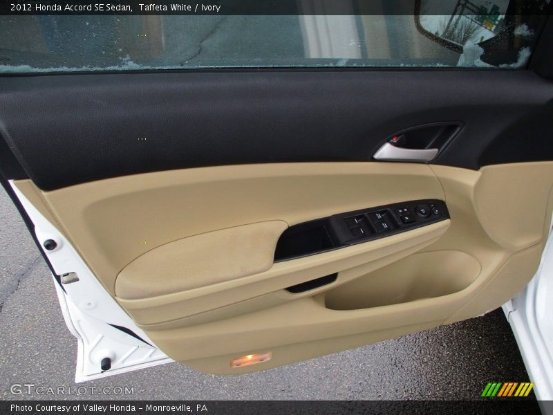 Taffeta White / Ivory 2012 Honda Accord SE Sedan