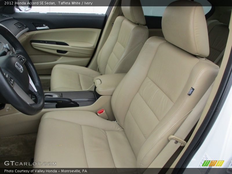Taffeta White / Ivory 2012 Honda Accord SE Sedan