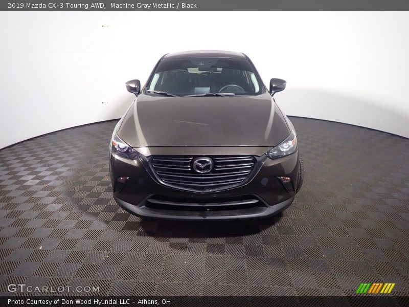 Machine Gray Metallic / Black 2019 Mazda CX-3 Touring AWD