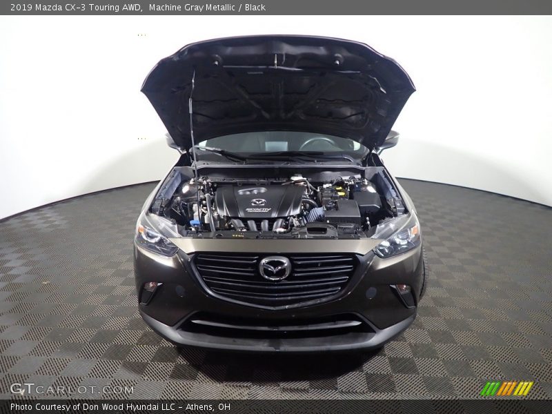 Machine Gray Metallic / Black 2019 Mazda CX-3 Touring AWD