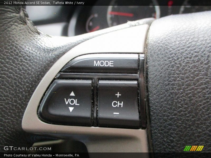 Taffeta White / Ivory 2012 Honda Accord SE Sedan