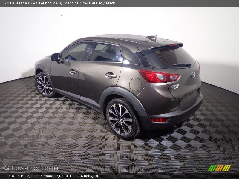 Machine Gray Metallic / Black 2019 Mazda CX-3 Touring AWD