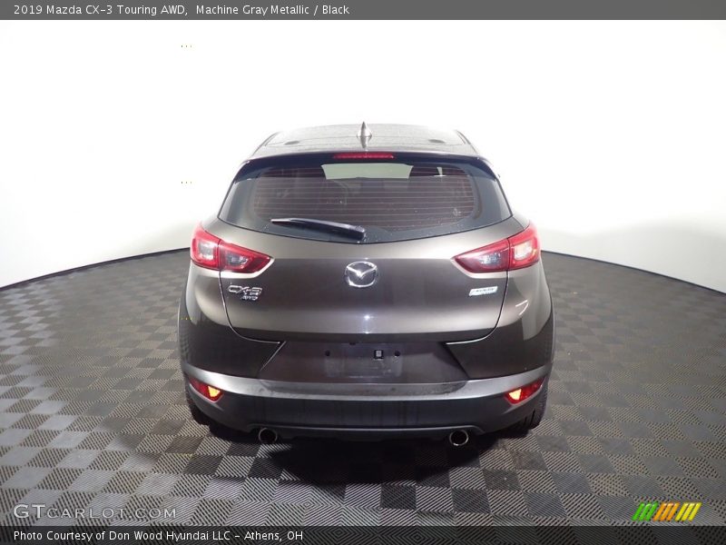 Machine Gray Metallic / Black 2019 Mazda CX-3 Touring AWD