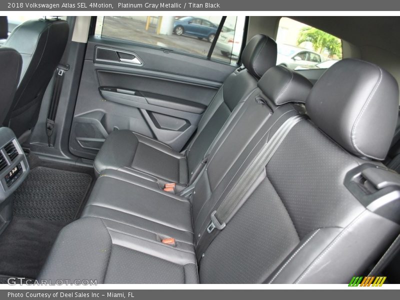 Rear Seat of 2018 Atlas SEL 4Motion
