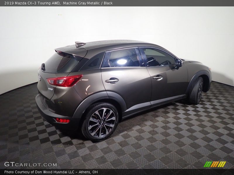 Machine Gray Metallic / Black 2019 Mazda CX-3 Touring AWD