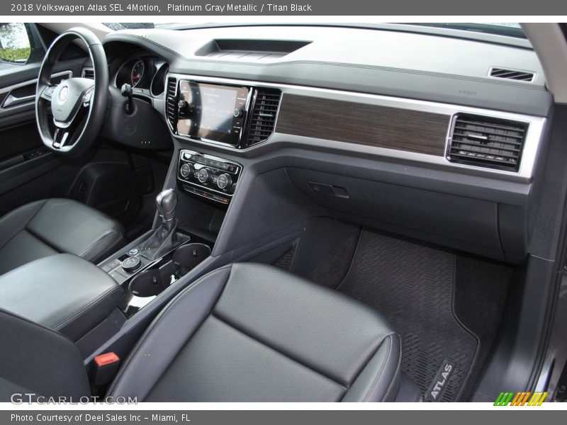 Dashboard of 2018 Atlas SEL 4Motion