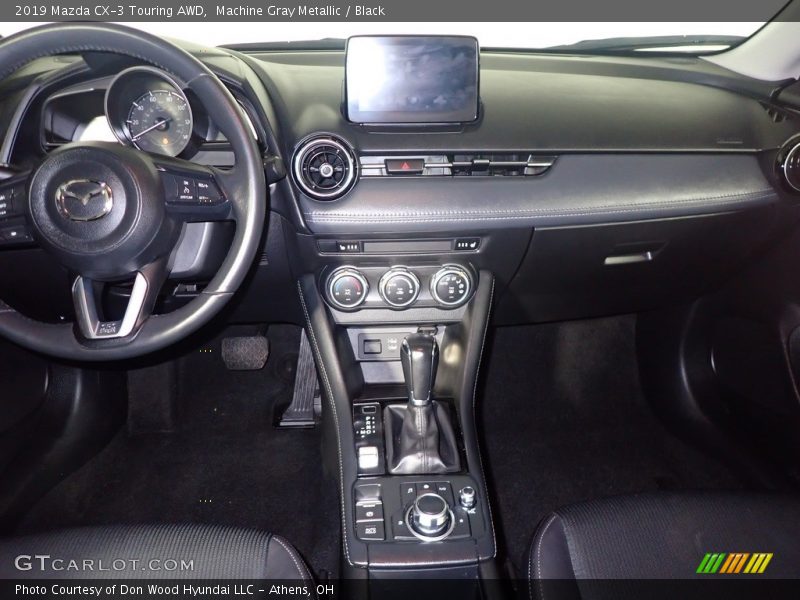 Machine Gray Metallic / Black 2019 Mazda CX-3 Touring AWD