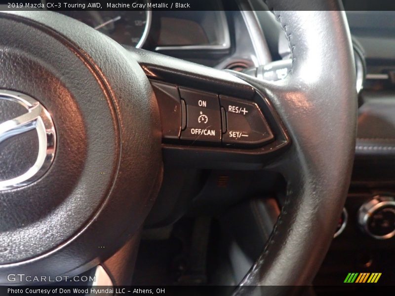 Machine Gray Metallic / Black 2019 Mazda CX-3 Touring AWD