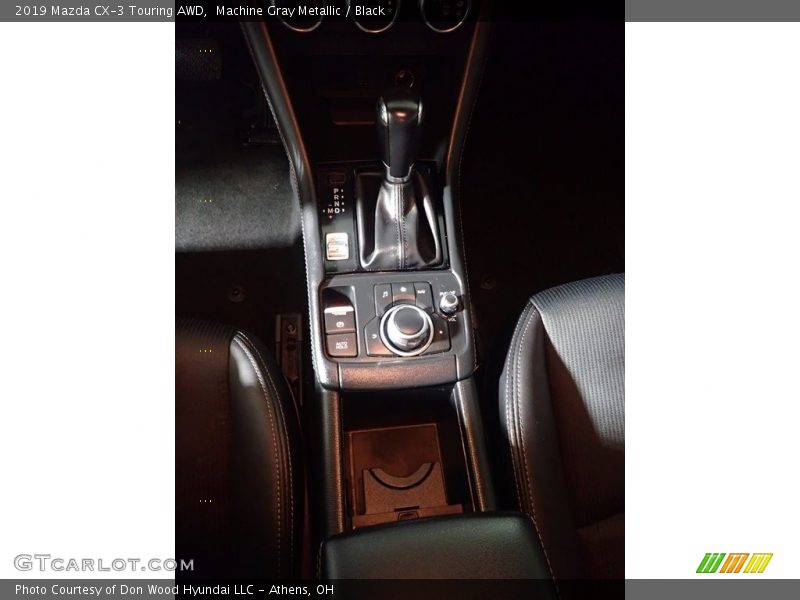 Machine Gray Metallic / Black 2019 Mazda CX-3 Touring AWD