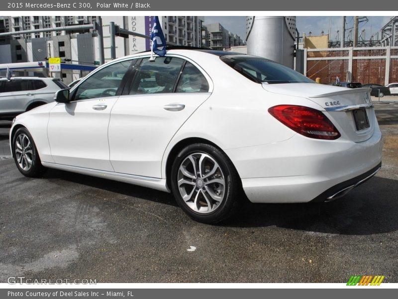 Polar White / Black 2015 Mercedes-Benz C 300