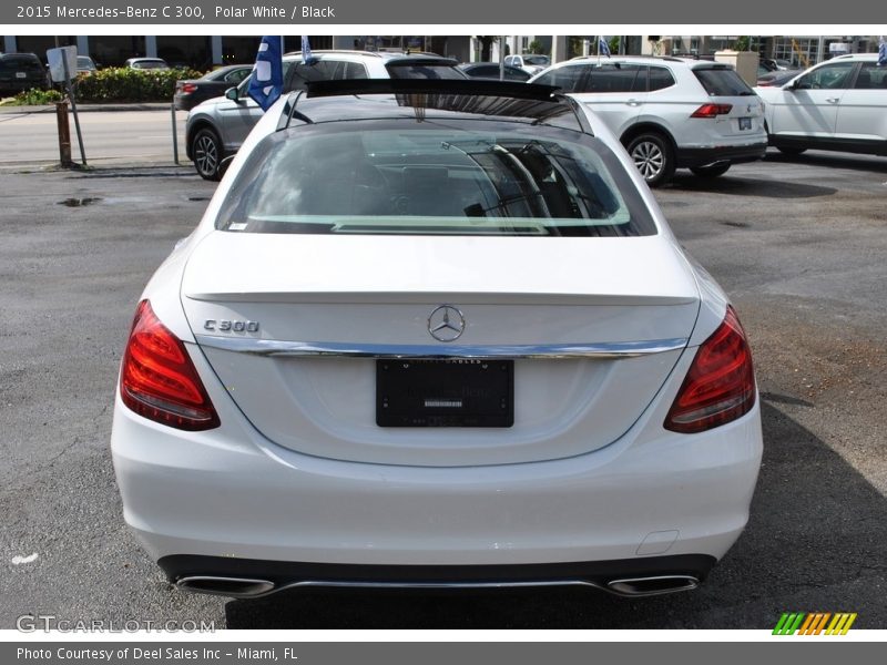 Polar White / Black 2015 Mercedes-Benz C 300