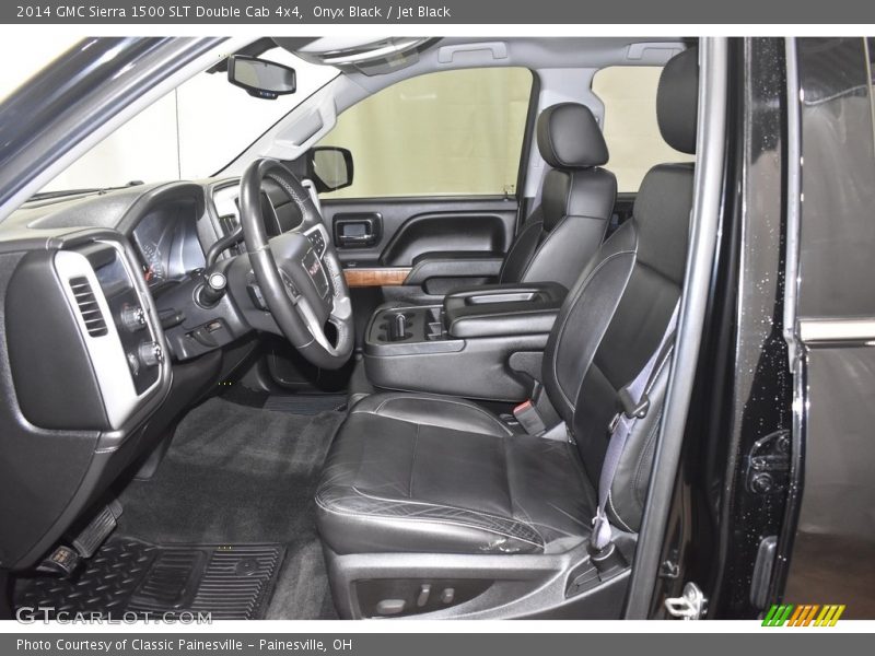 Onyx Black / Jet Black 2014 GMC Sierra 1500 SLT Double Cab 4x4