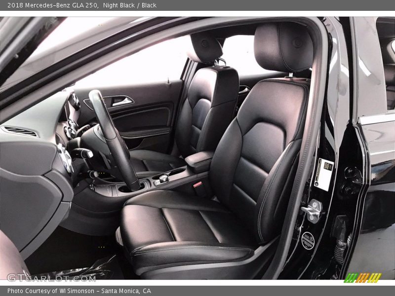 Night Black / Black 2018 Mercedes-Benz GLA 250