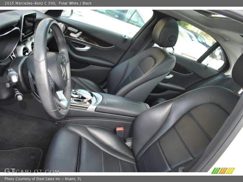 Polar White / Black 2015 Mercedes-Benz C 300