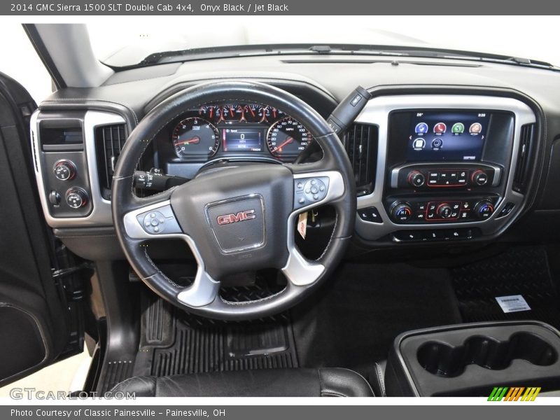 Onyx Black / Jet Black 2014 GMC Sierra 1500 SLT Double Cab 4x4