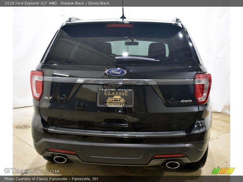Shadow Black / Ebony Black 2018 Ford Explorer XLT 4WD