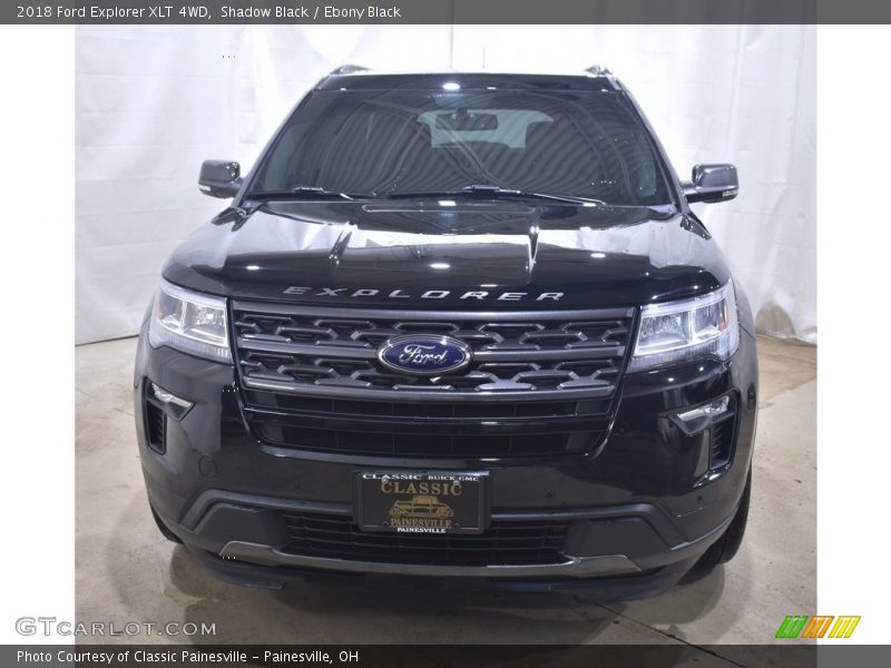 Shadow Black / Ebony Black 2018 Ford Explorer XLT 4WD