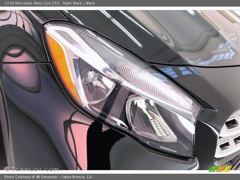 Night Black / Black 2018 Mercedes-Benz GLA 250