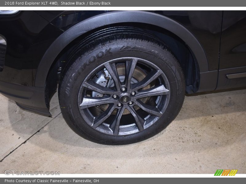 Shadow Black / Ebony Black 2018 Ford Explorer XLT 4WD