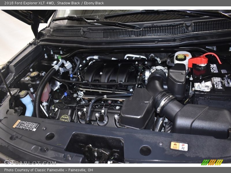 Shadow Black / Ebony Black 2018 Ford Explorer XLT 4WD