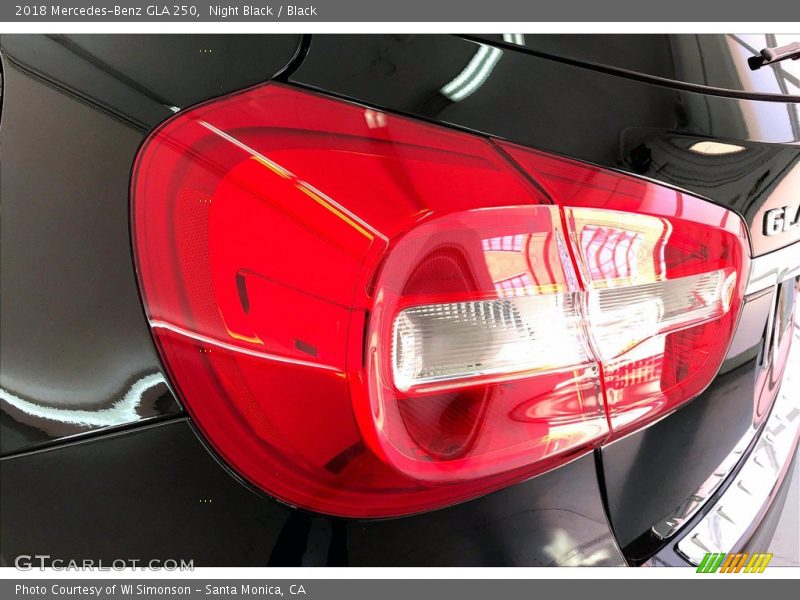 Night Black / Black 2018 Mercedes-Benz GLA 250