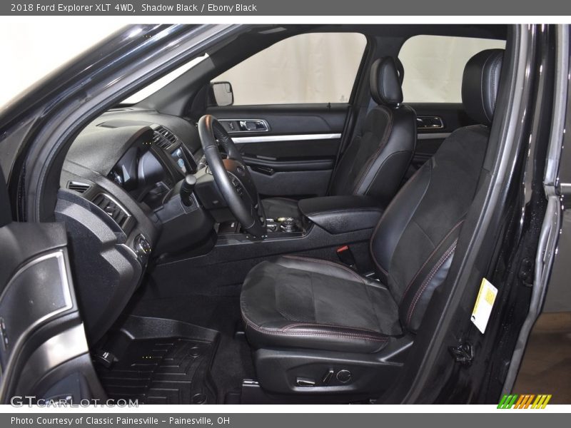 Shadow Black / Ebony Black 2018 Ford Explorer XLT 4WD
