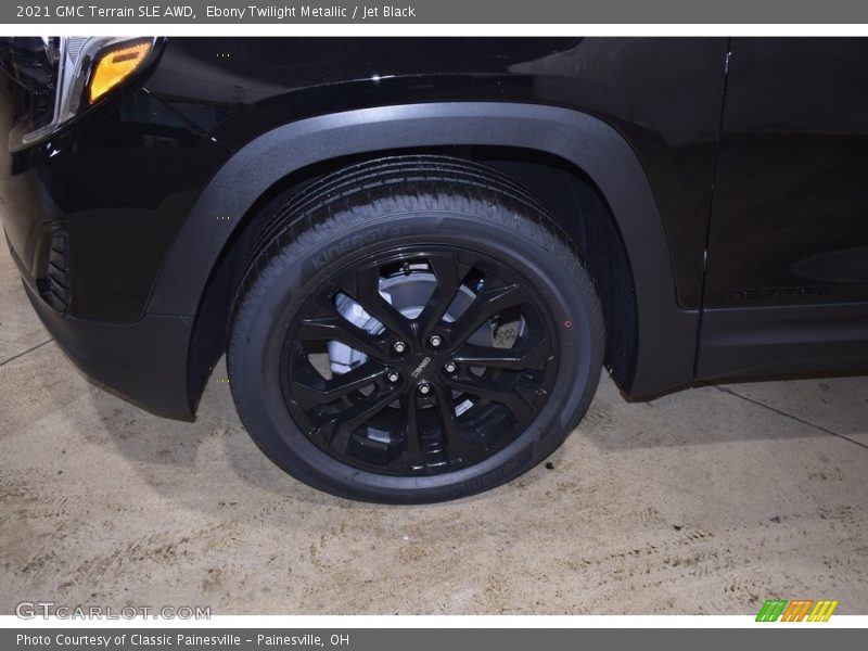 Ebony Twilight Metallic / Jet Black 2021 GMC Terrain SLE AWD