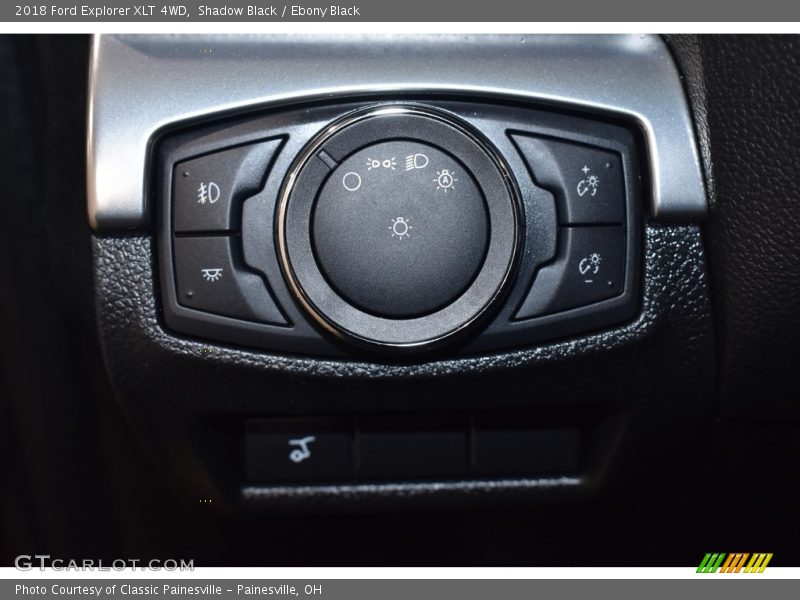Shadow Black / Ebony Black 2018 Ford Explorer XLT 4WD