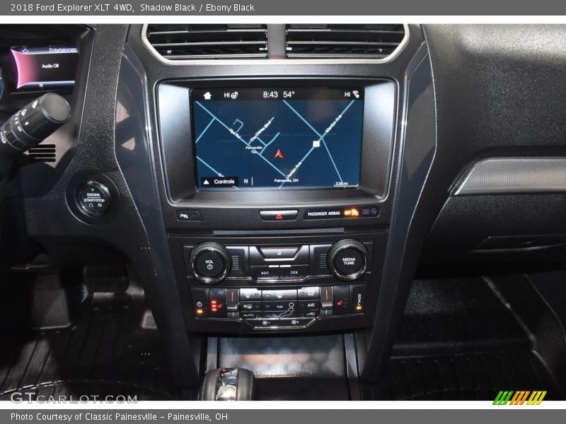 Shadow Black / Ebony Black 2018 Ford Explorer XLT 4WD