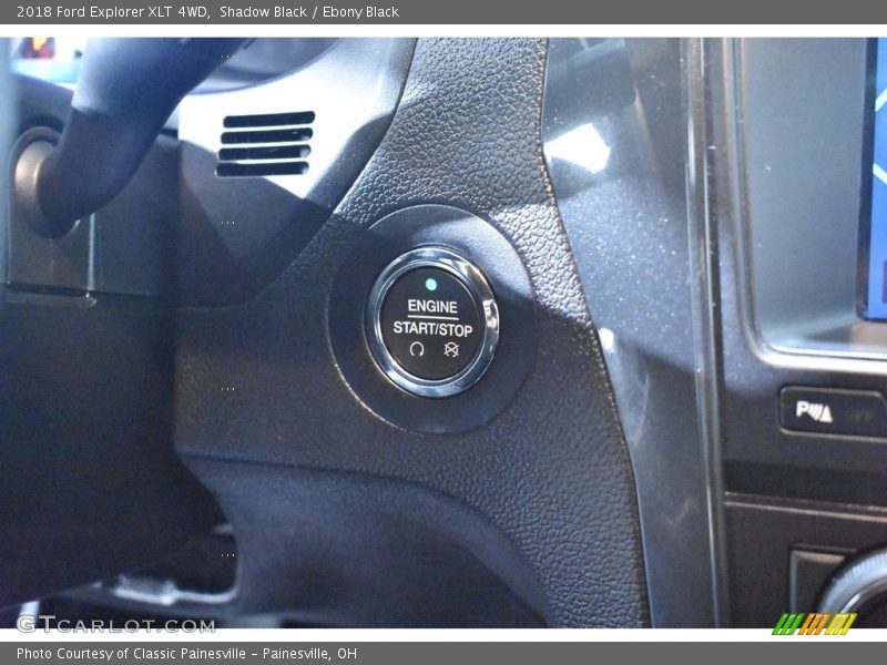 Shadow Black / Ebony Black 2018 Ford Explorer XLT 4WD