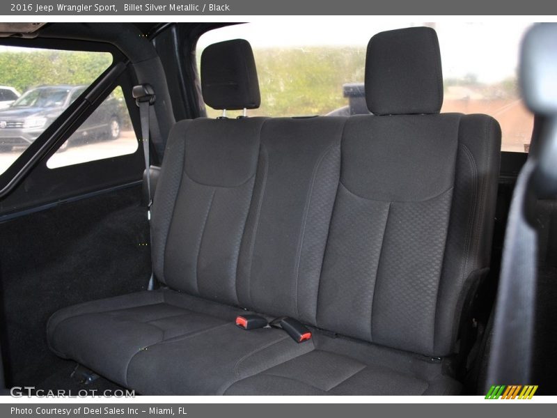 Billet Silver Metallic / Black 2016 Jeep Wrangler Sport