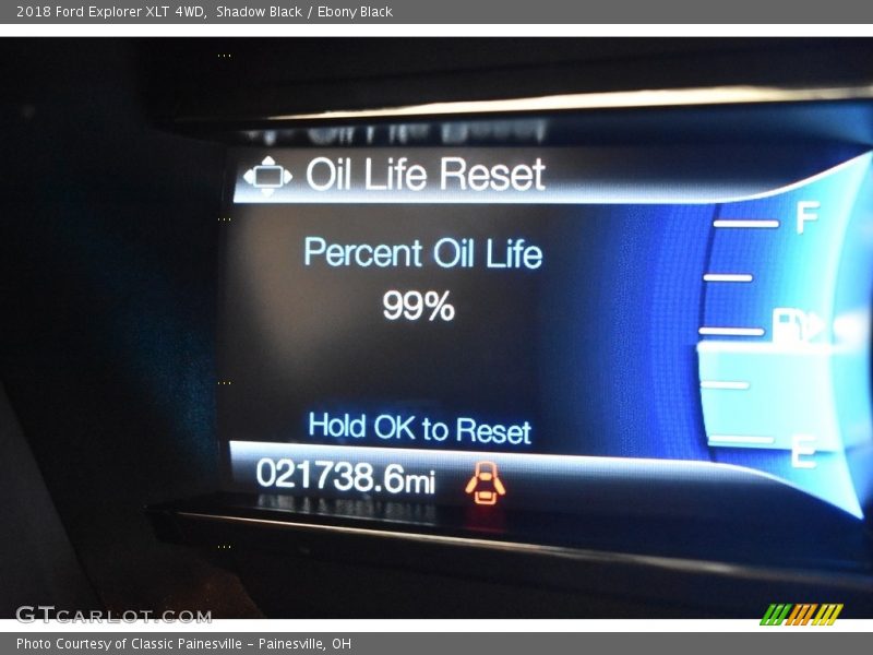 Shadow Black / Ebony Black 2018 Ford Explorer XLT 4WD